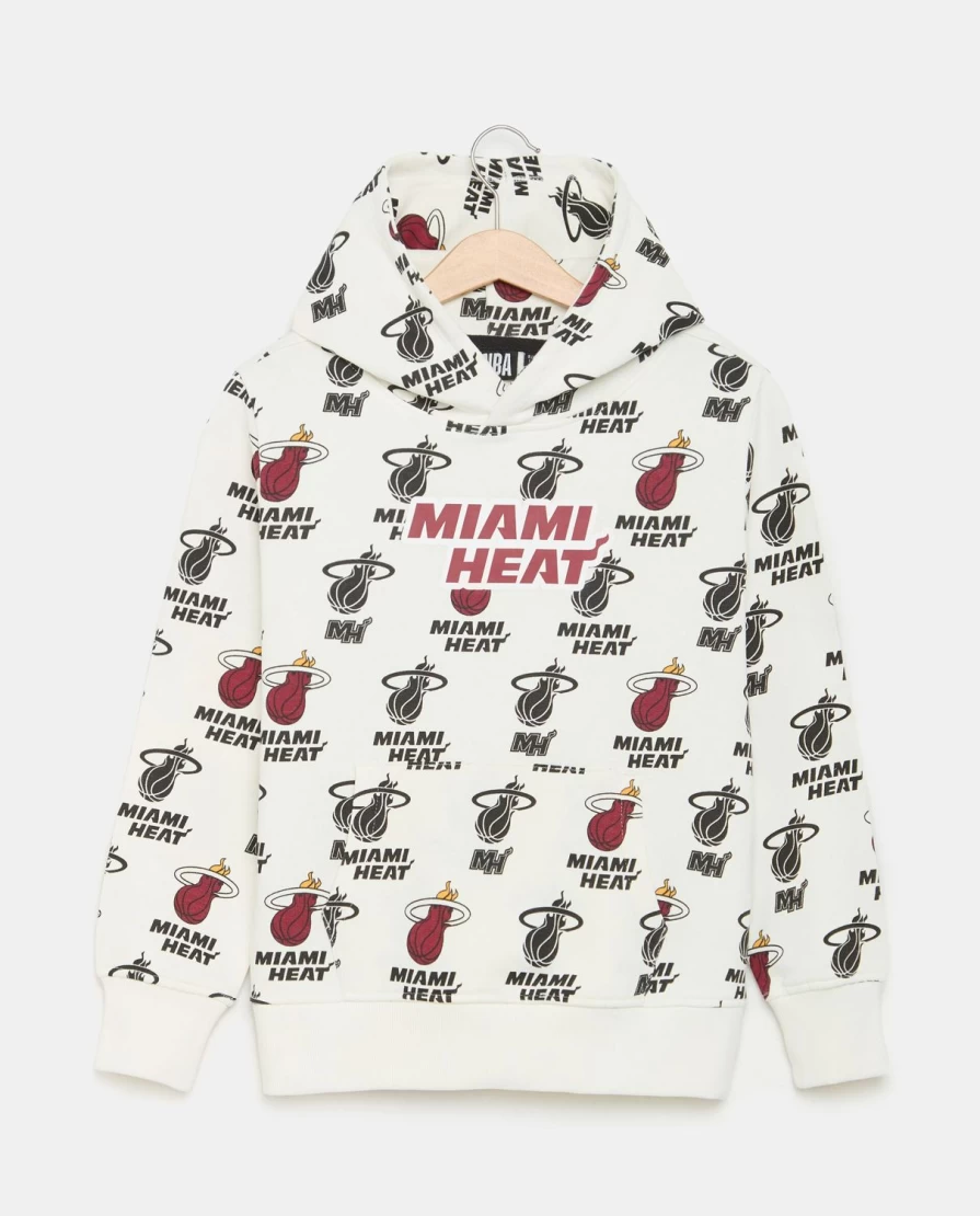 Blukids Youth NBA Cotton Hooded Sweatshirt for Boys - Comfortable Basketball Pullover