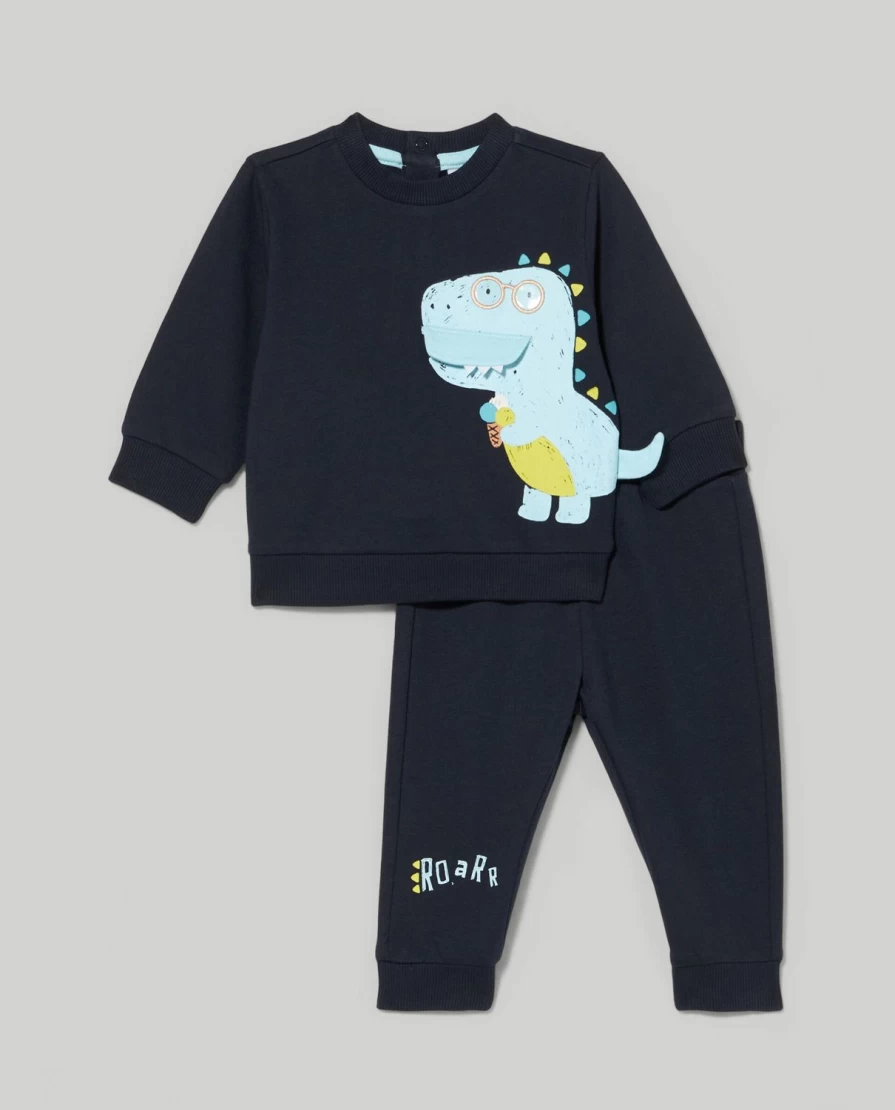 Blukids Newborn French Terry Jogging Set - Soft Baby Unisex Outfit