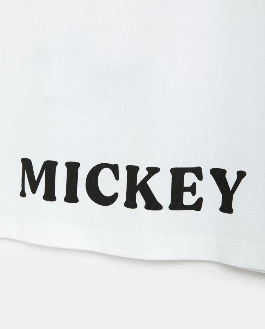 "Blukids Youth Mickey and Minnie Mouse Printed Pure Cotton T-Shirt for Girls"