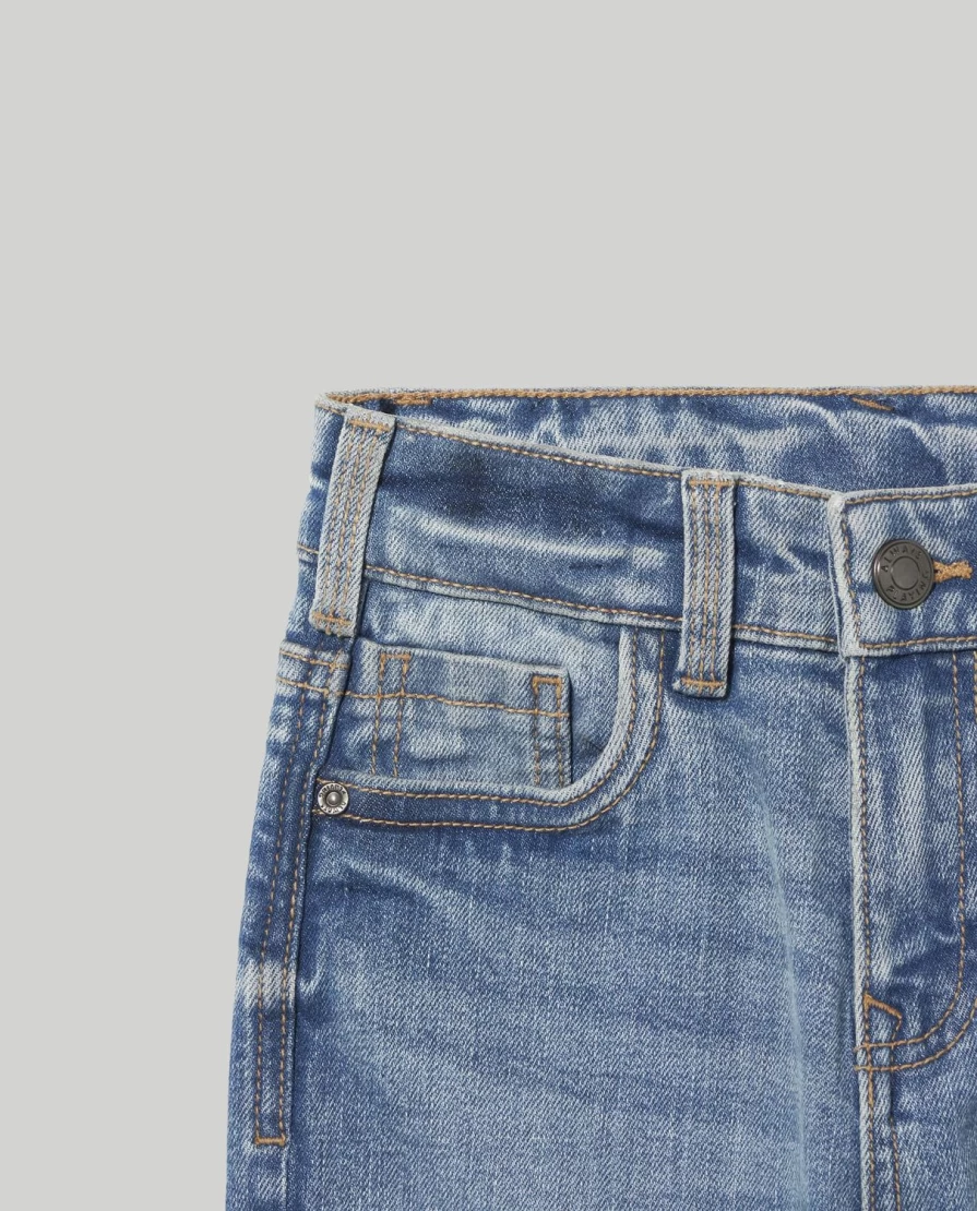 Blukids Boys' Stretch Denim Pants - Comfortable Kids Jeans for Active Children