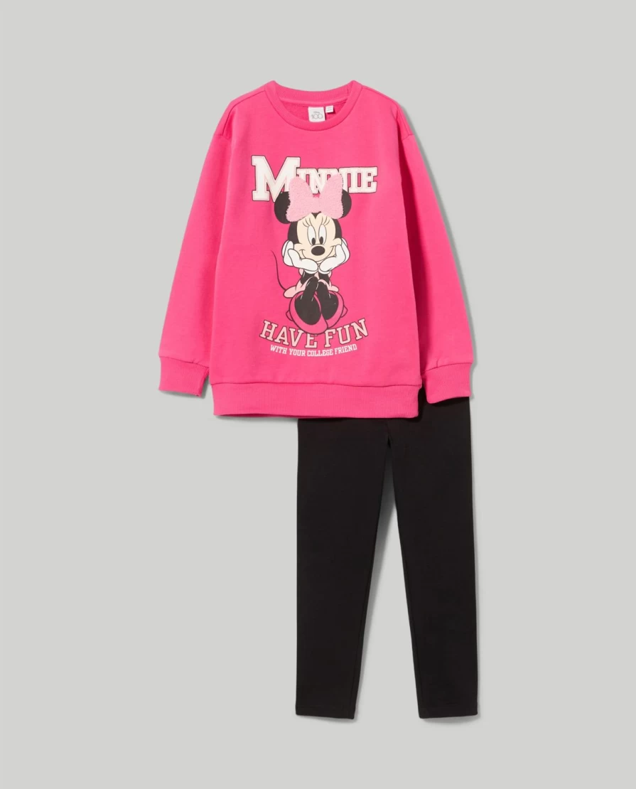 "Blukids Girls' Printed Cotton Jogging Set – Comfortable Children's Activewear"