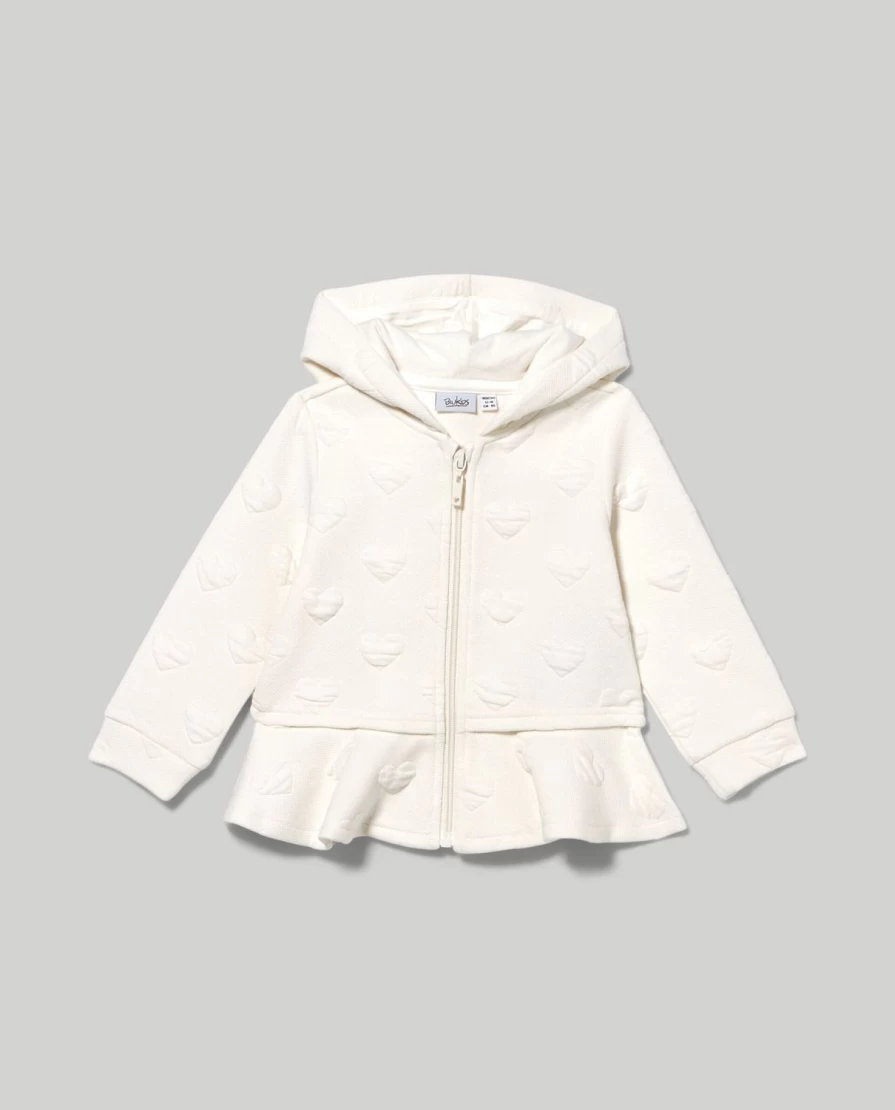Blukids Newborn Baby Girl Hoodie - Soft & Cozy Cotton Pullover for Infants