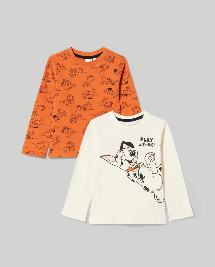 "Blukids Newborn Baby Boys & Girls 2-Pack Soft Long Sleeve T-Shirts"