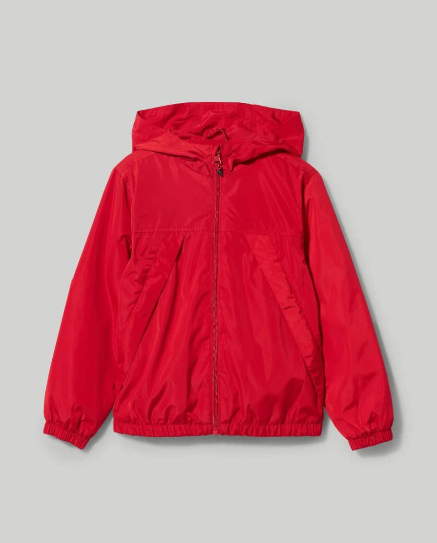 Blukids Kids Windproof Jacket with Soft Jersey Lining for Comfort and Warmth