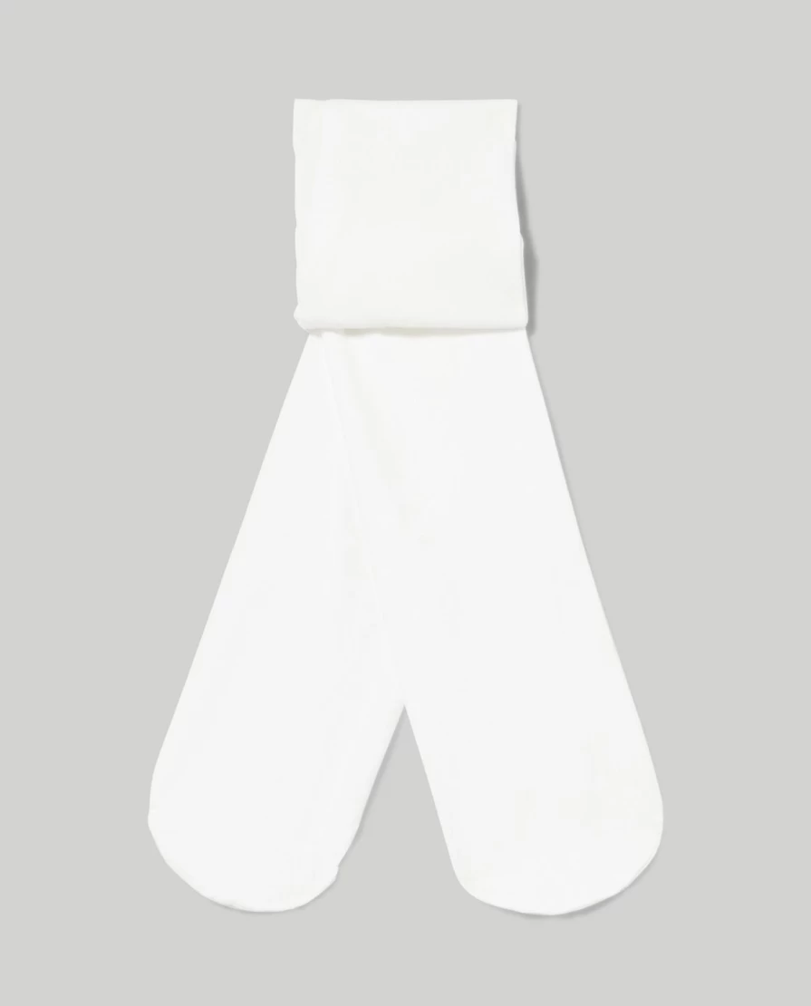 "Blukids Newborn Cotton Blend Tights – Soft Italian-Made Baby Tights for Infants"
