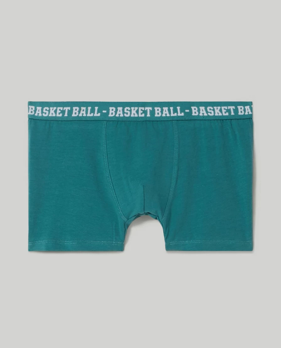 "Blukids Youth 3-Pack Elastic Waist Boys Boxer Shorts"