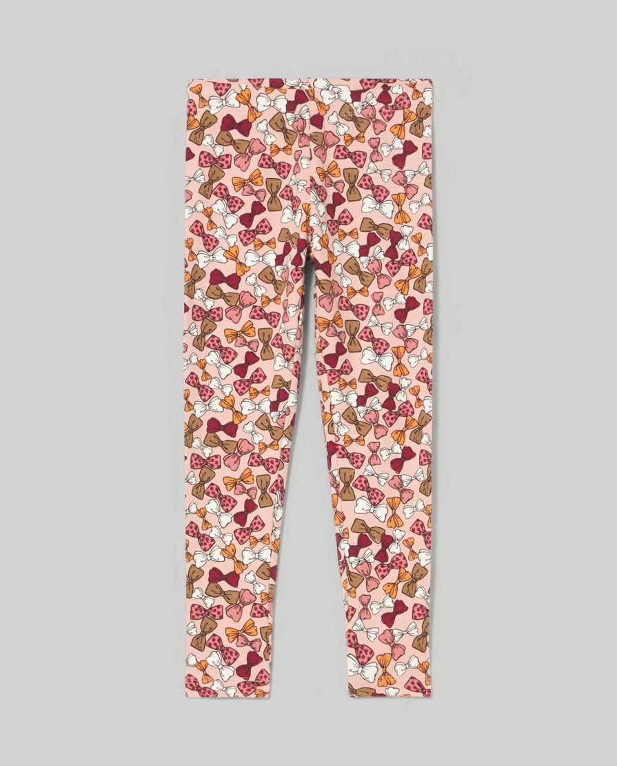 Blukids Girls' Stretch Cotton Fleece Leggings for Kids - Soft Winter Warm Pants