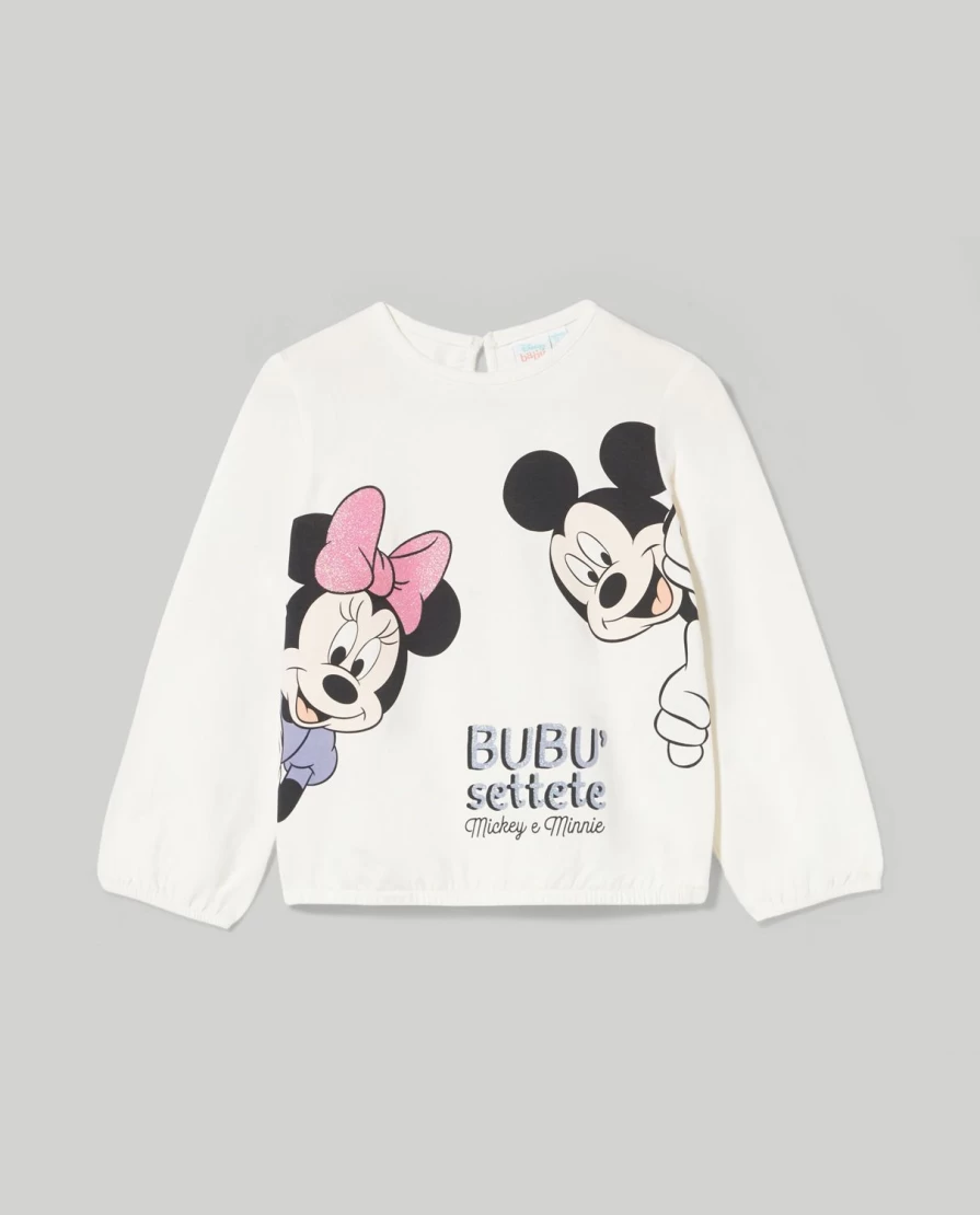 Blukids Disney Baby Newborn Balloon Sleeve T-Shirt for Girls