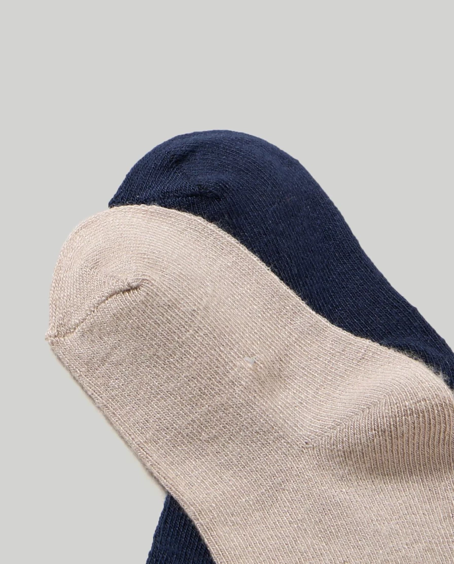 Blukids 2-Pack Soft Bamboo Socks for Newborn Babies – Breathable & Comfortable