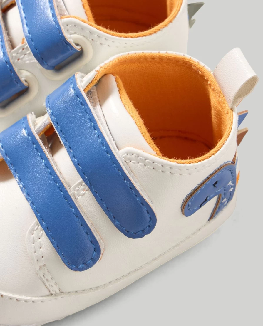 Blukids Newborn Baby Sneakers - Soft Sole First Walkers Shoes for Infants