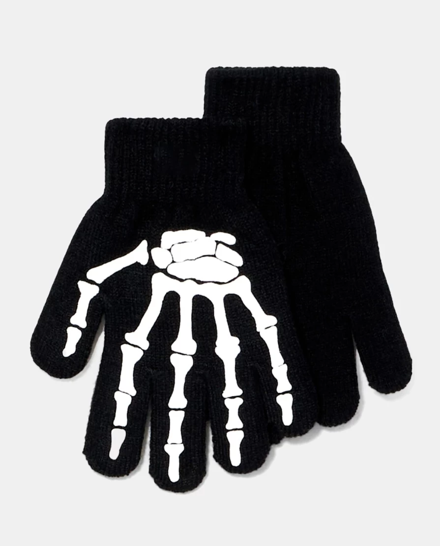 Blukids Children's Tricot Gloves with Fun Prints - Colorful & Comfortable