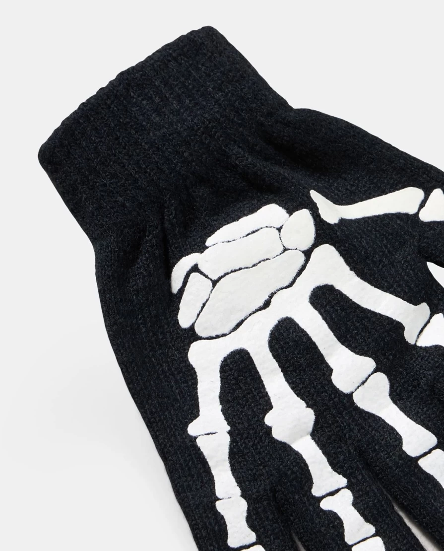 Blukids Children's Tricot Gloves with Fun Prints - Colorful & Comfortable