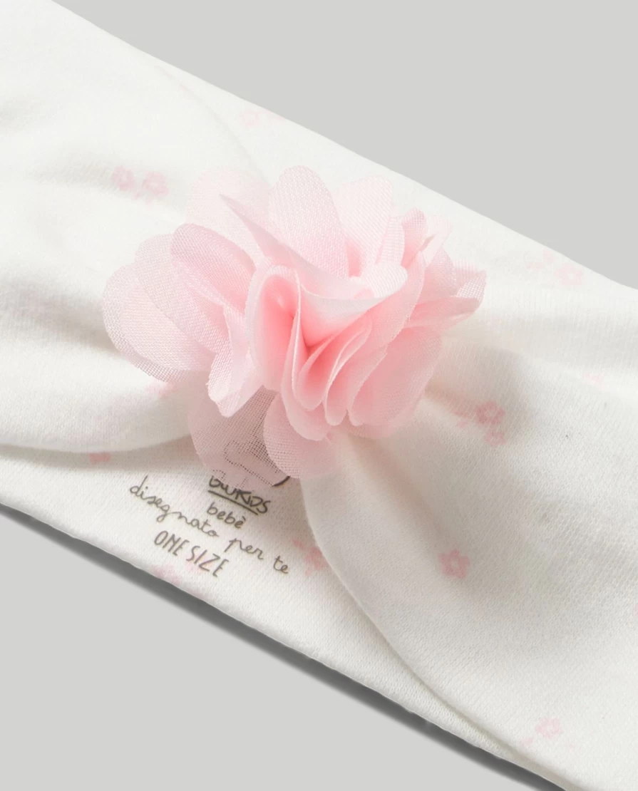 Blukids Newborn Baby Headbands – Soft Elastic Cotton Hair Bands for Infants (Unisex, 0-12 Months)