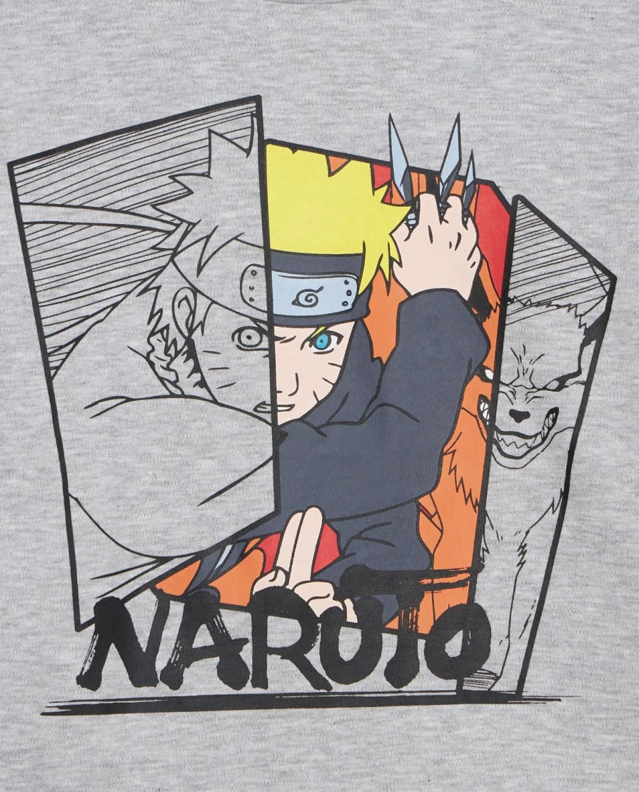 Blukids Naruto Cotton Pajama Set for Kids - Warm Long Sleeve Sleepwear for Boys & Girls