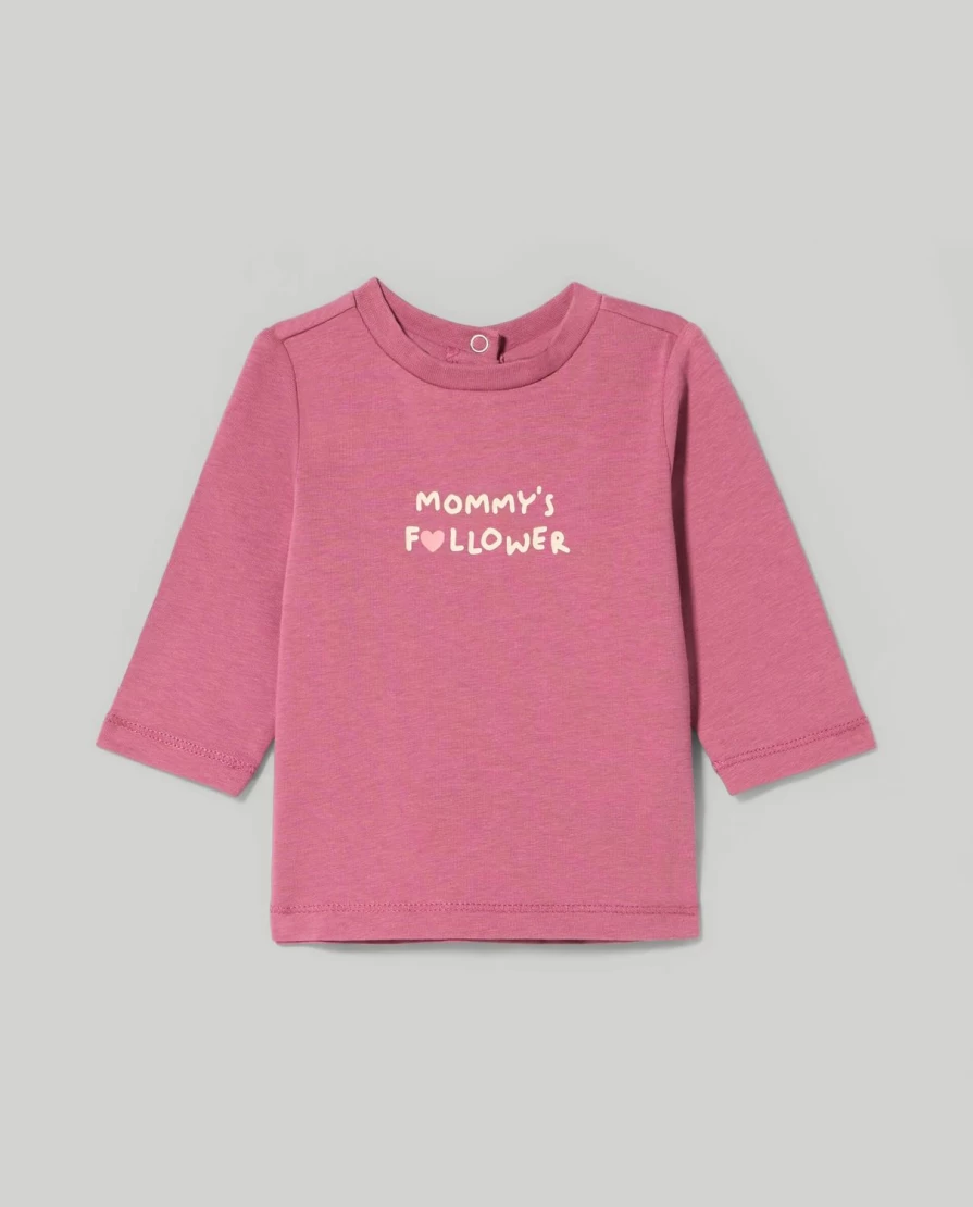Blukids Newborn Baby Girl's Soft Stretch Jersey T-Shirt - Comfortable Cotton Tee