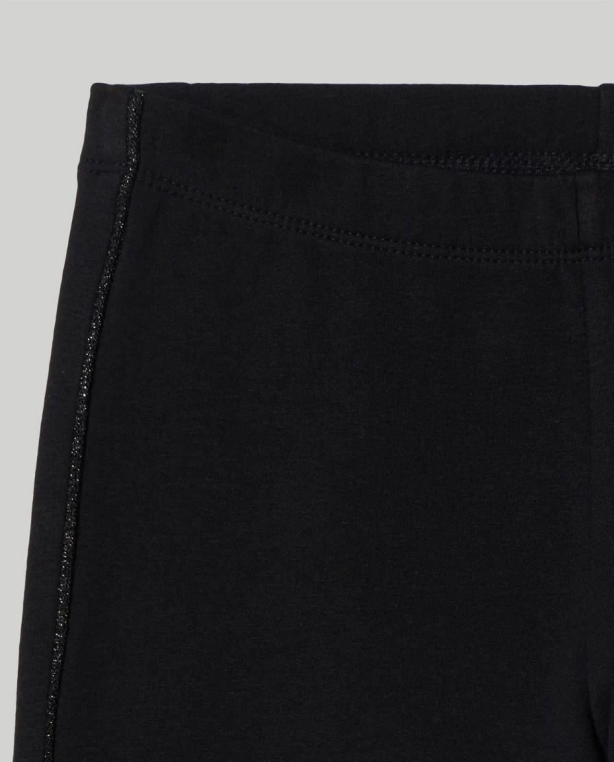 Blukids Youth Girls' Brushed Fleece Leggings - Soft Warm Winter Pants for Kids