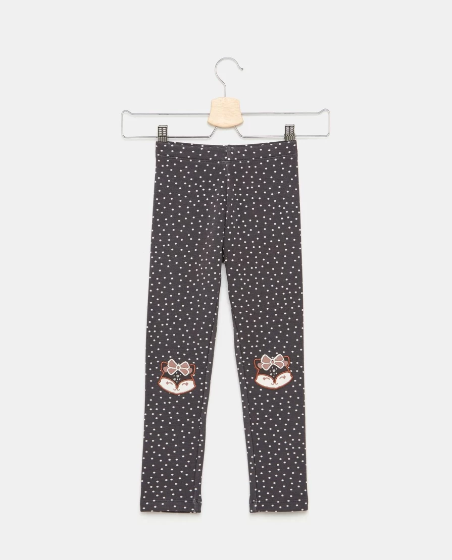 "Blukids Girls' Light Fur Leggings for Children - Soft & Warm Winter Pants"