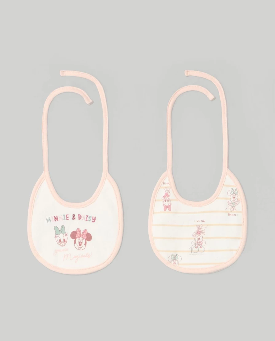 "Blukids 2-Pack Soft Pure Cotton Baby Bibs for Newborns & Infants"