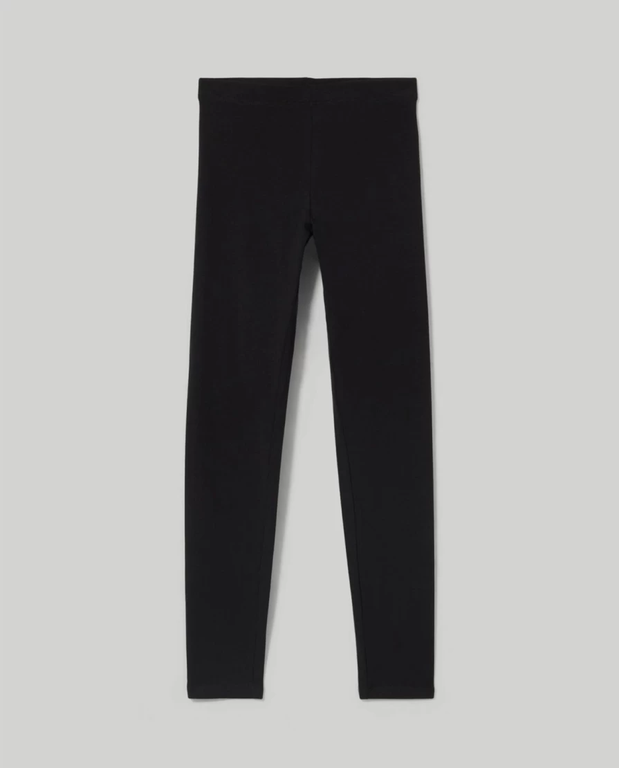 "Blukids Youth Girls' Stretch Cotton Leggings - Comfortable & Soft High-Waisted Leggings for Active Kids"