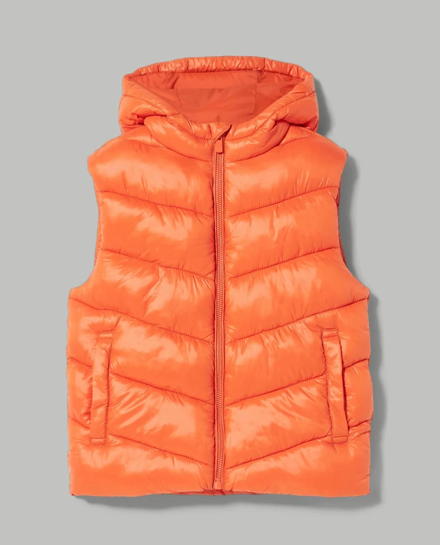 Blukids Children's Sleeveless Padded Jacket for Boys and Girls - Lightweight Quilted Vest Coat