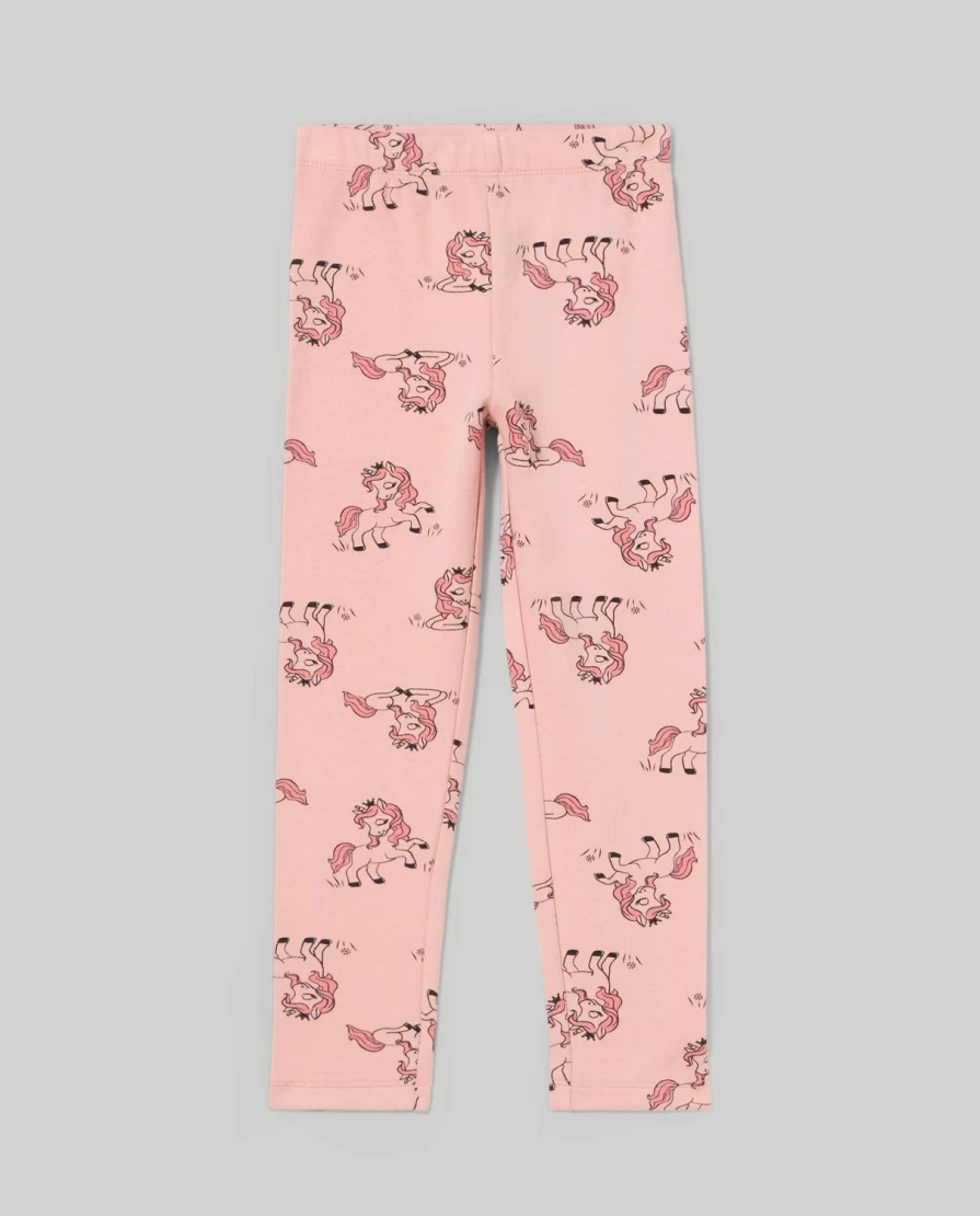 "Blukids Girls' Stretch Cotton Fleece Leggings for Kids - Soft & Comfortable Winter Pants"