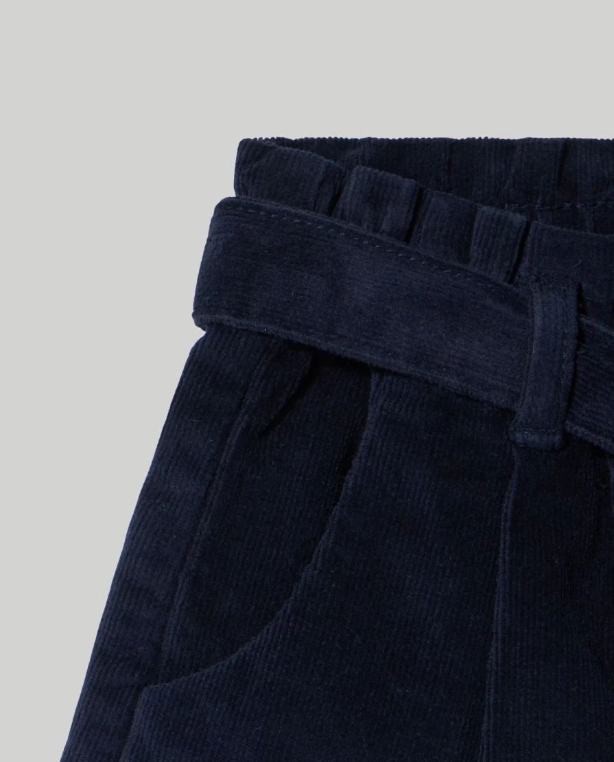 "Blukids Girls' Corduroy Shorts for Children | Comfortable & Stylish Kids' Apparel"