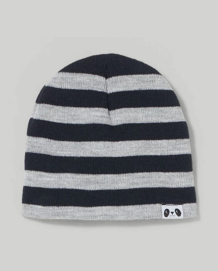 Blukids Newborn Baby Striped Tricot Hat for Infants – Soft & Comfortable Knit Beanie