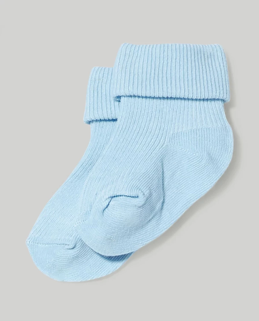 Blukids Newborn Baby Girls Short Cotton Blend Socks - Soft & Comfortable