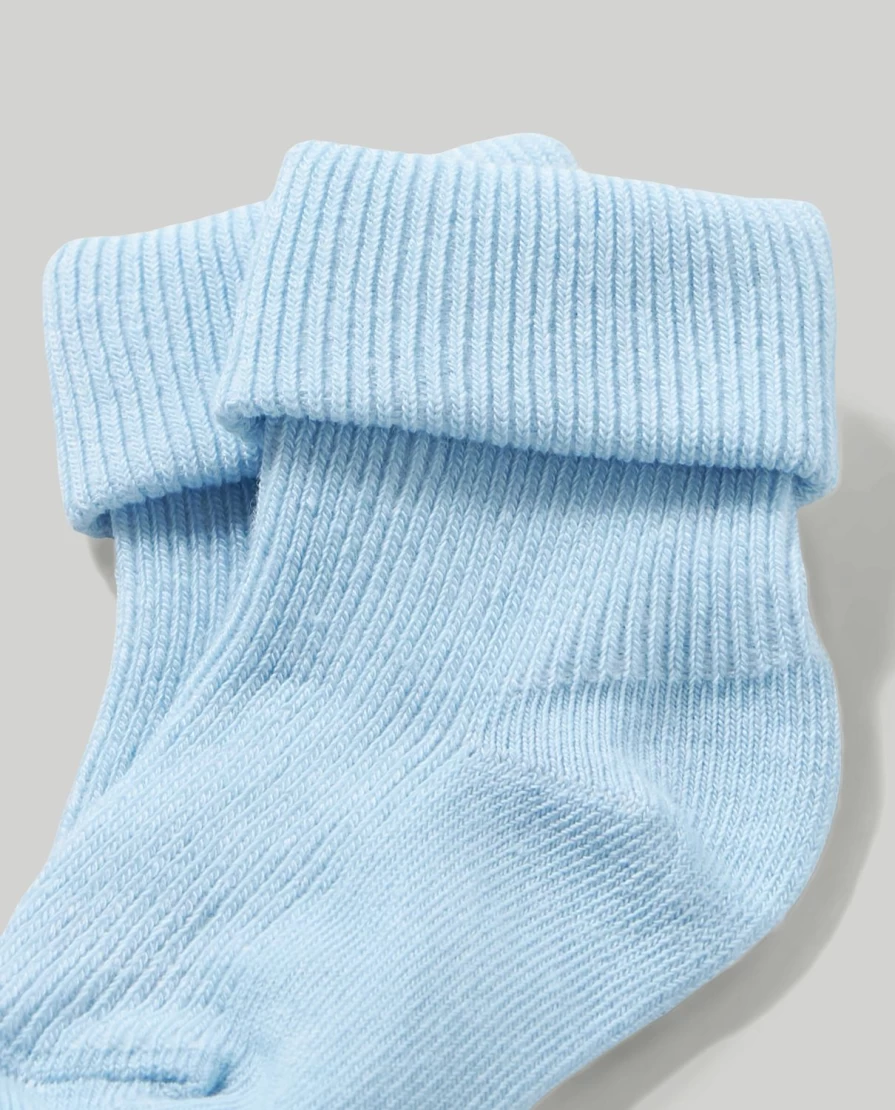 Blukids Newborn Baby Girls Short Cotton Blend Socks - Soft & Comfortable