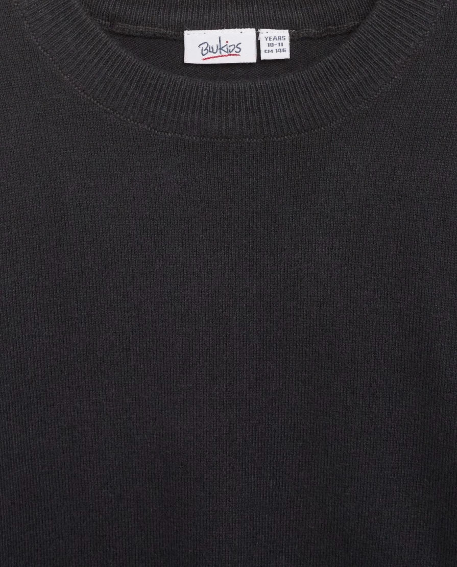 Blukids Youth Cotton Tricot Crew Neck T-Shirt for Boys