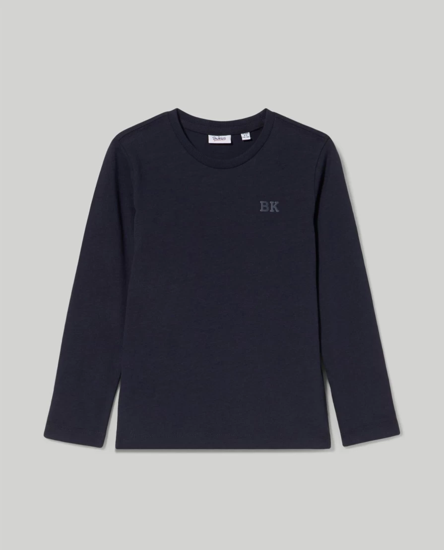 Blukids Boys' Pure Cotton Long Sleeve T-Shirt for Children