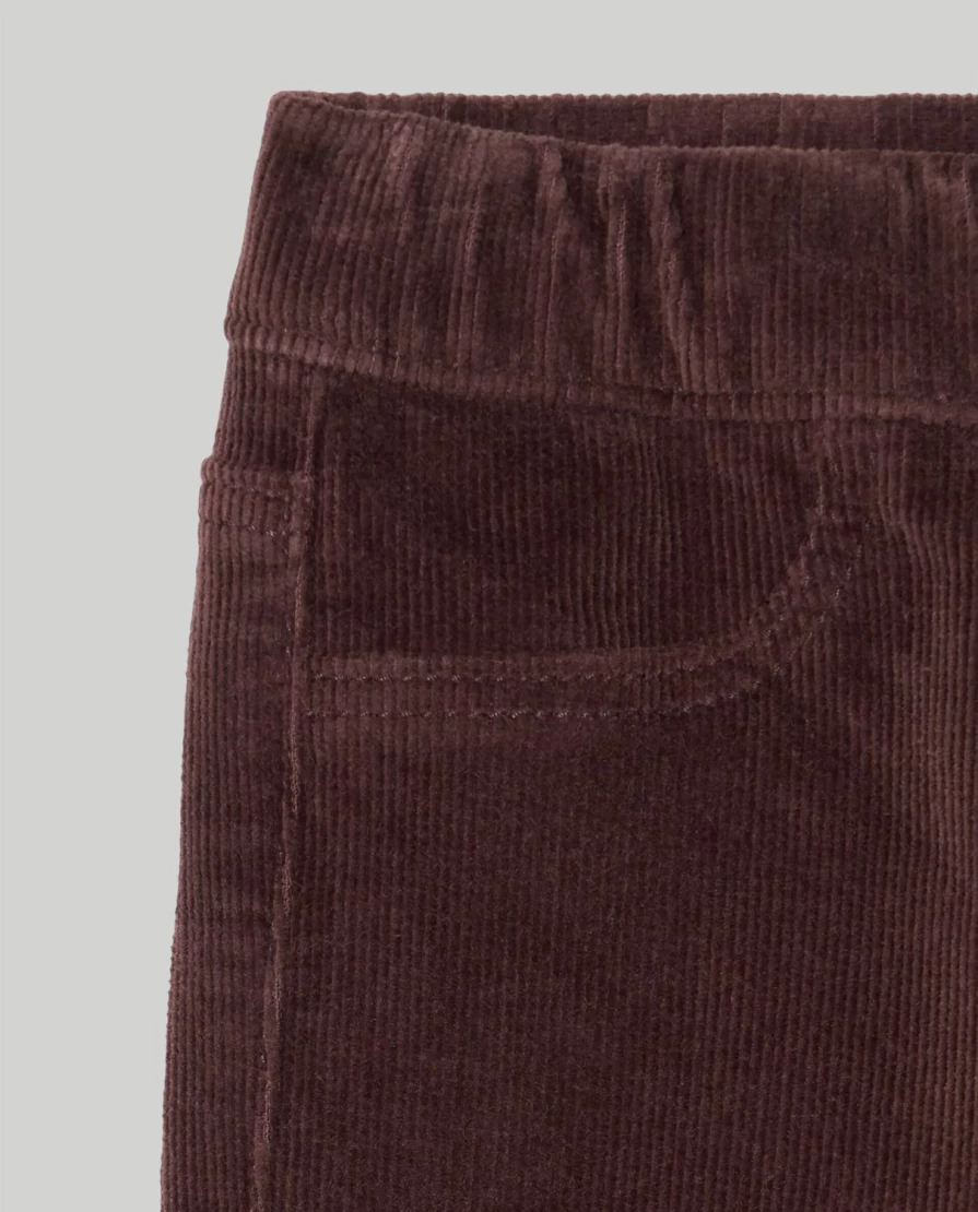 Blukids Girls' Flare Fit Corduroy Trousers for Children - Stylish & Comfortable