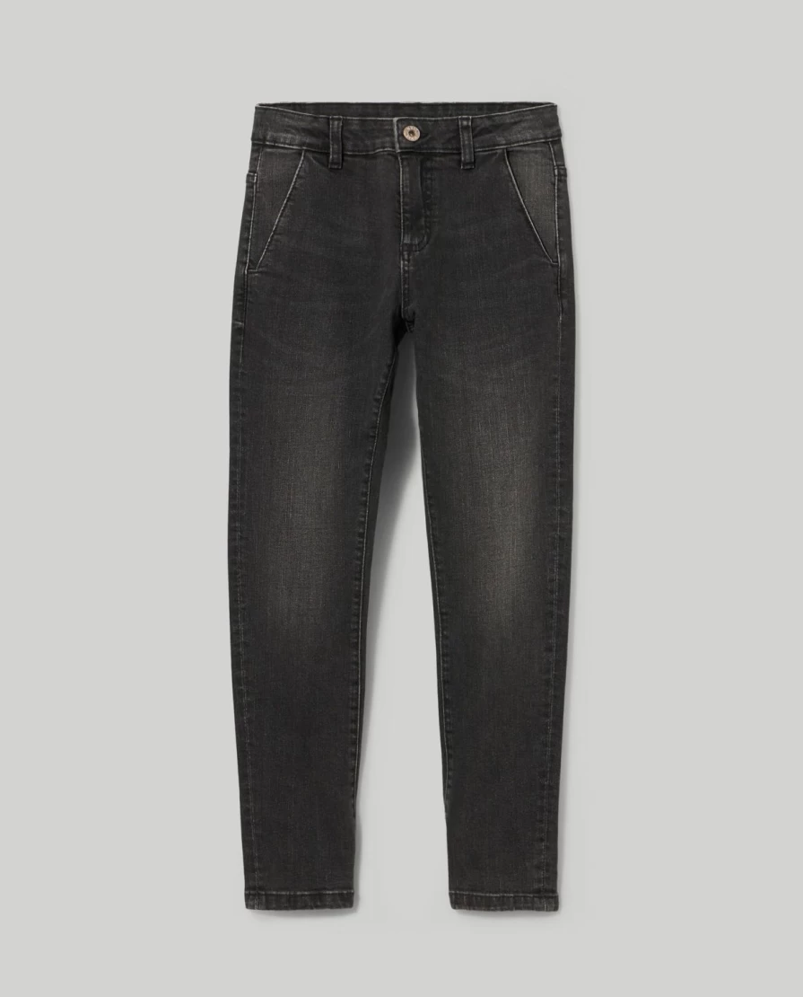 "Blukids Youth Boys' Stretch Cotton Denim Jeans for Comfort and Durability"