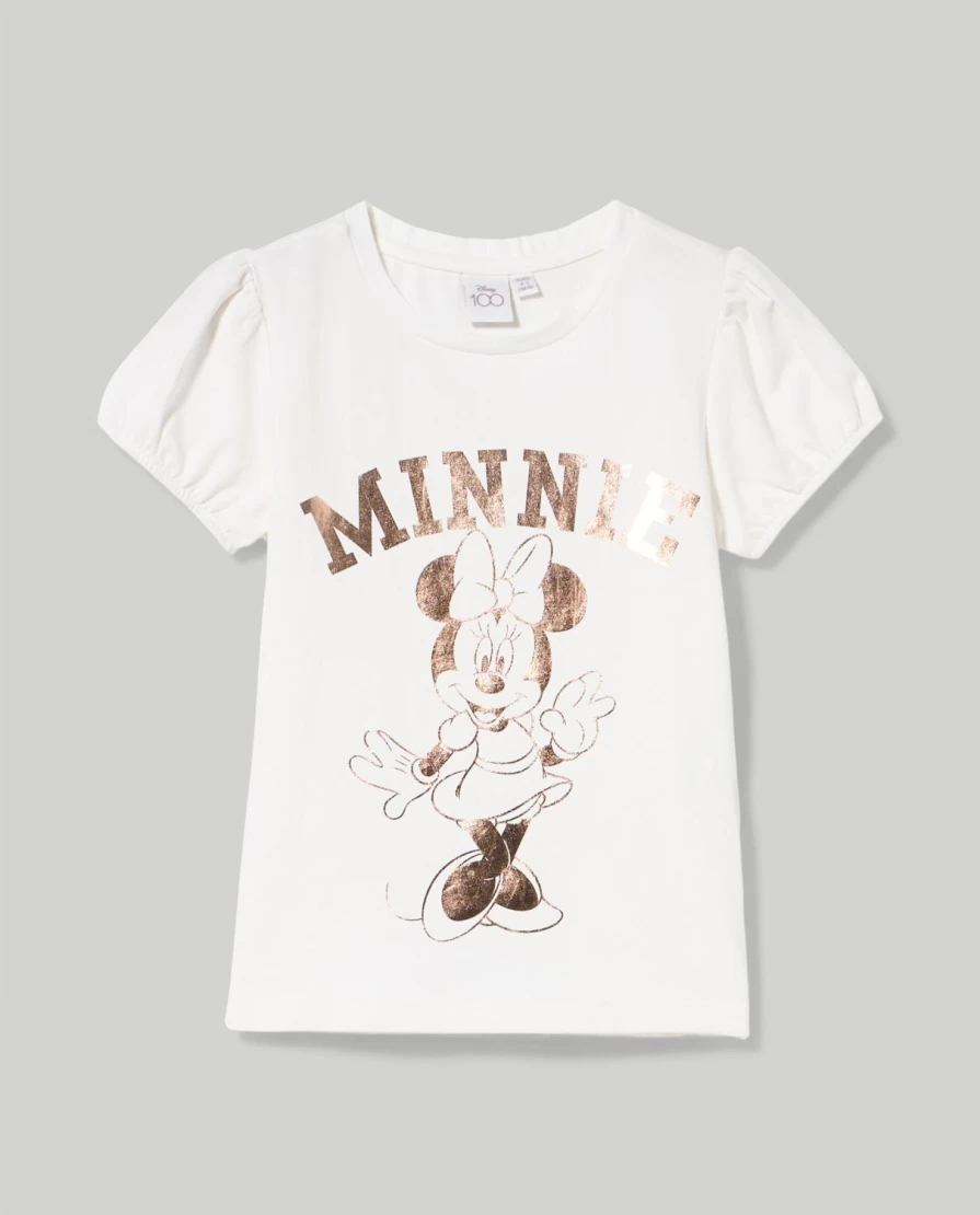 "Blukids Girls' Stretch Cotton Printed T-Shirt for Children"