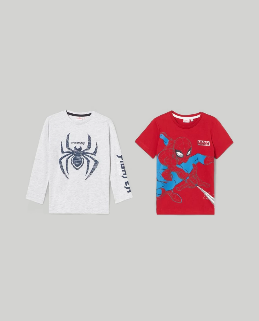 Blukids Boys' Cotton T-Shirt Pack - 2-Pack Comfortable Kids Tees