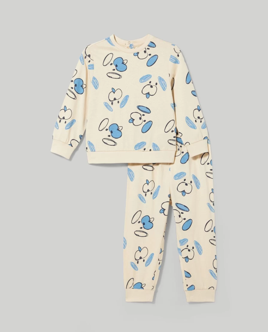 Blukids Newborn Baby Pajama Set - 100% Pure Cotton Long Sleeve Sleepwear for Infants