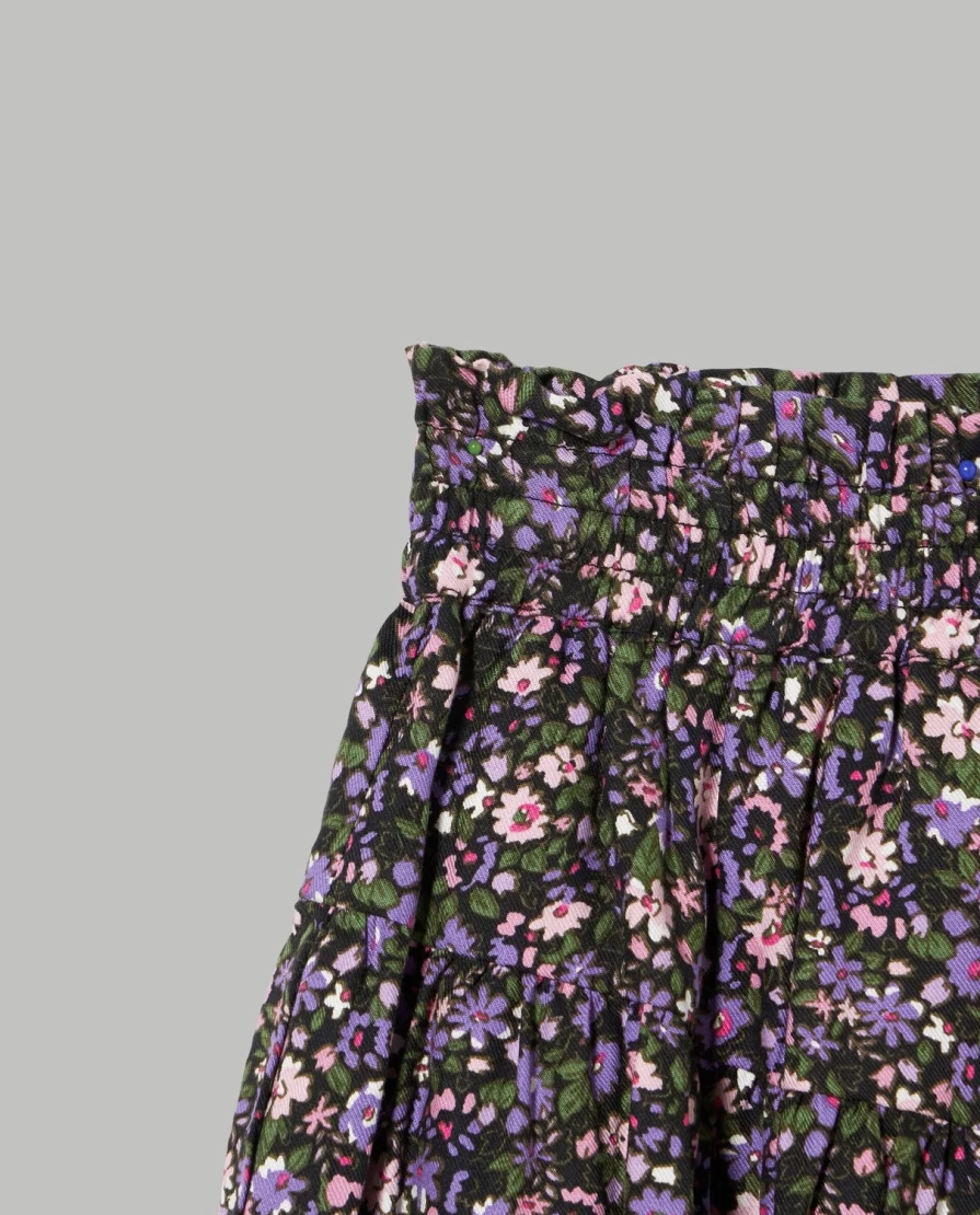 "Blukids Girls' Viscose Skirt for Children - Soft & Comfortable Kids' Skirt"