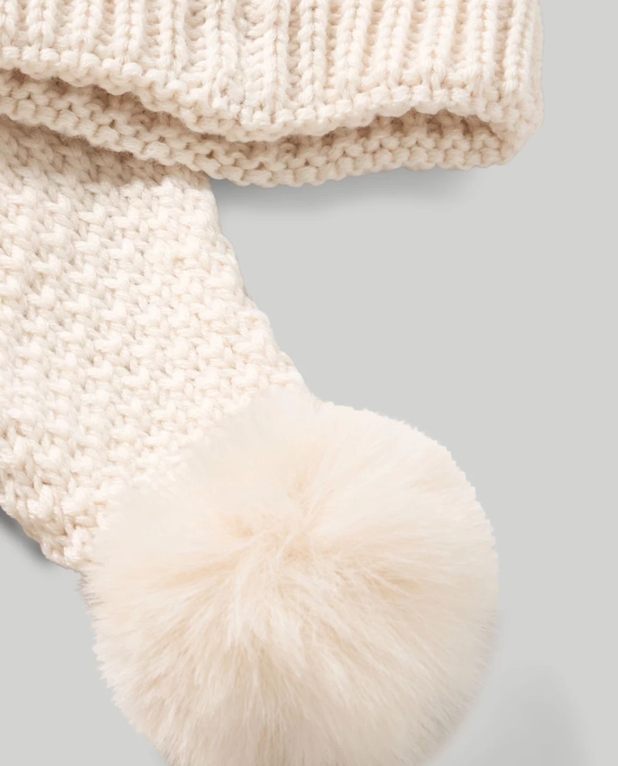 Blukids Children's Tricot Hat and Scarf Set - Warm Winter Knit Accessories for Kids