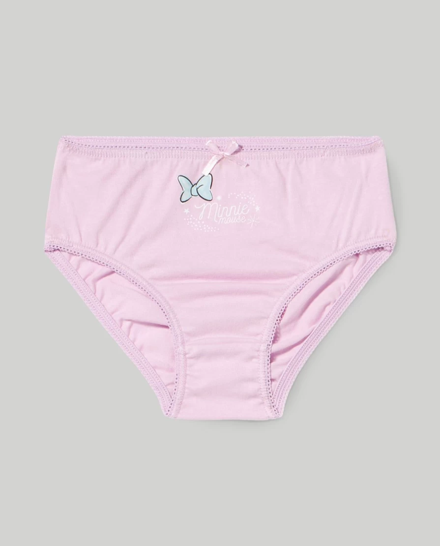 Blukids 5-Pack Girls' Soft Pure Cotton Briefs for Children - Comfortable Underwear