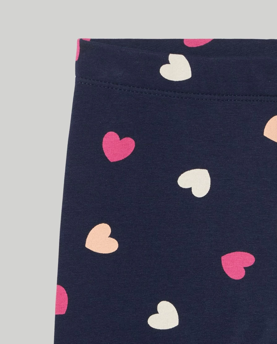 Blukids Girls' Stretch Cotton Fleece Leggings for Kids - Soft Winter Warm Pants
