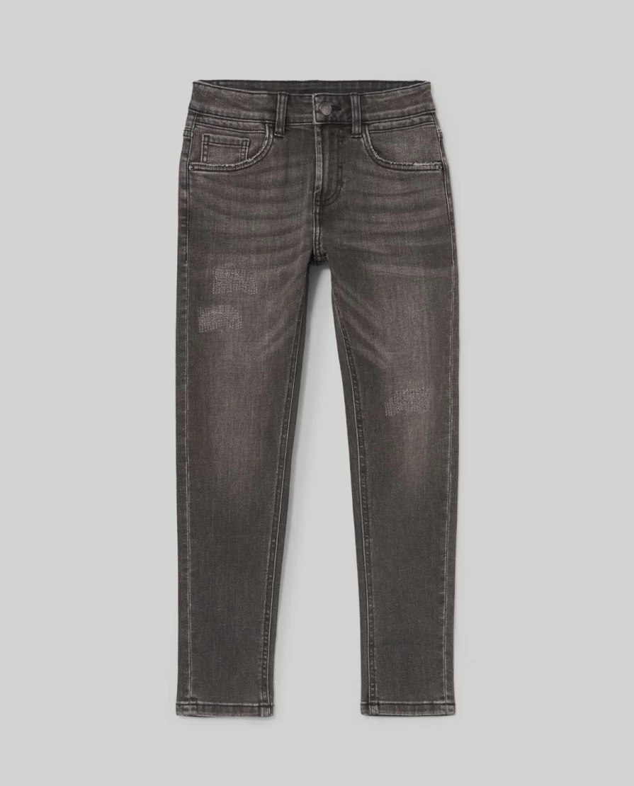 "Blukids Youth Boys' Stretch Cotton Denim Jeans – Comfortable & Durable"