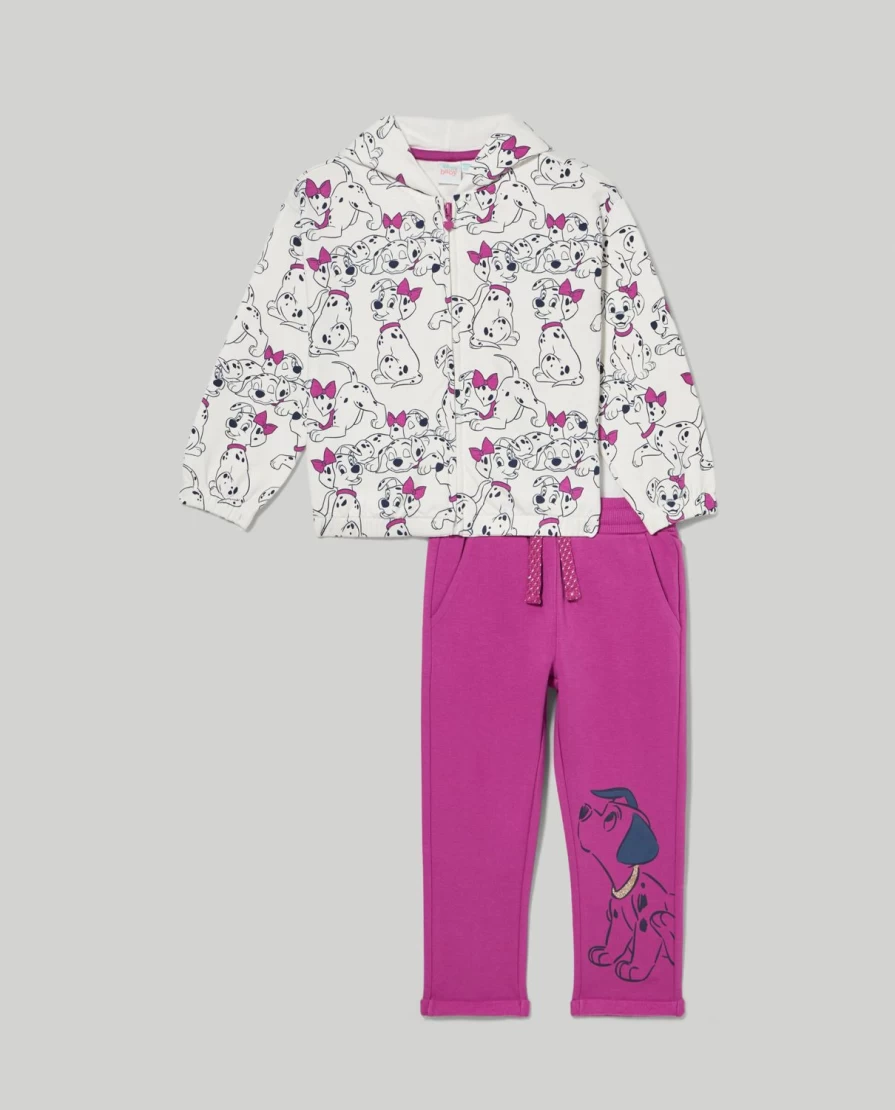 Blukids Newborn Baby Girl Jogging Set - Soft Stretch Cotton Outfit for Comfort & Play