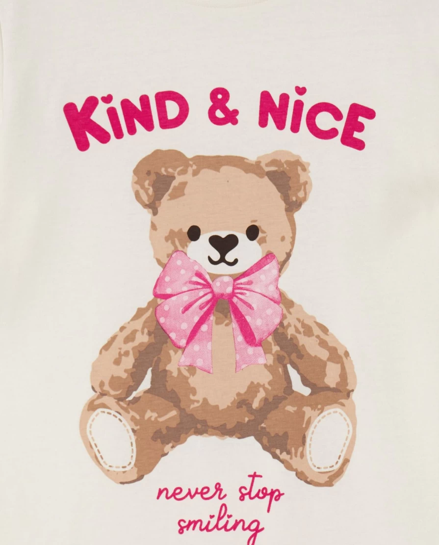 "Blukids Girls' Long Pure Cotton Pajamas – Comfortable Children's Sleepwear"