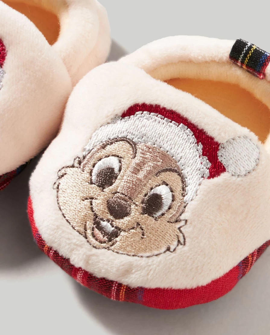 Blukids Embroidered Newborn Baby Slippers - Soft & Comfortable First Walkers for Infants