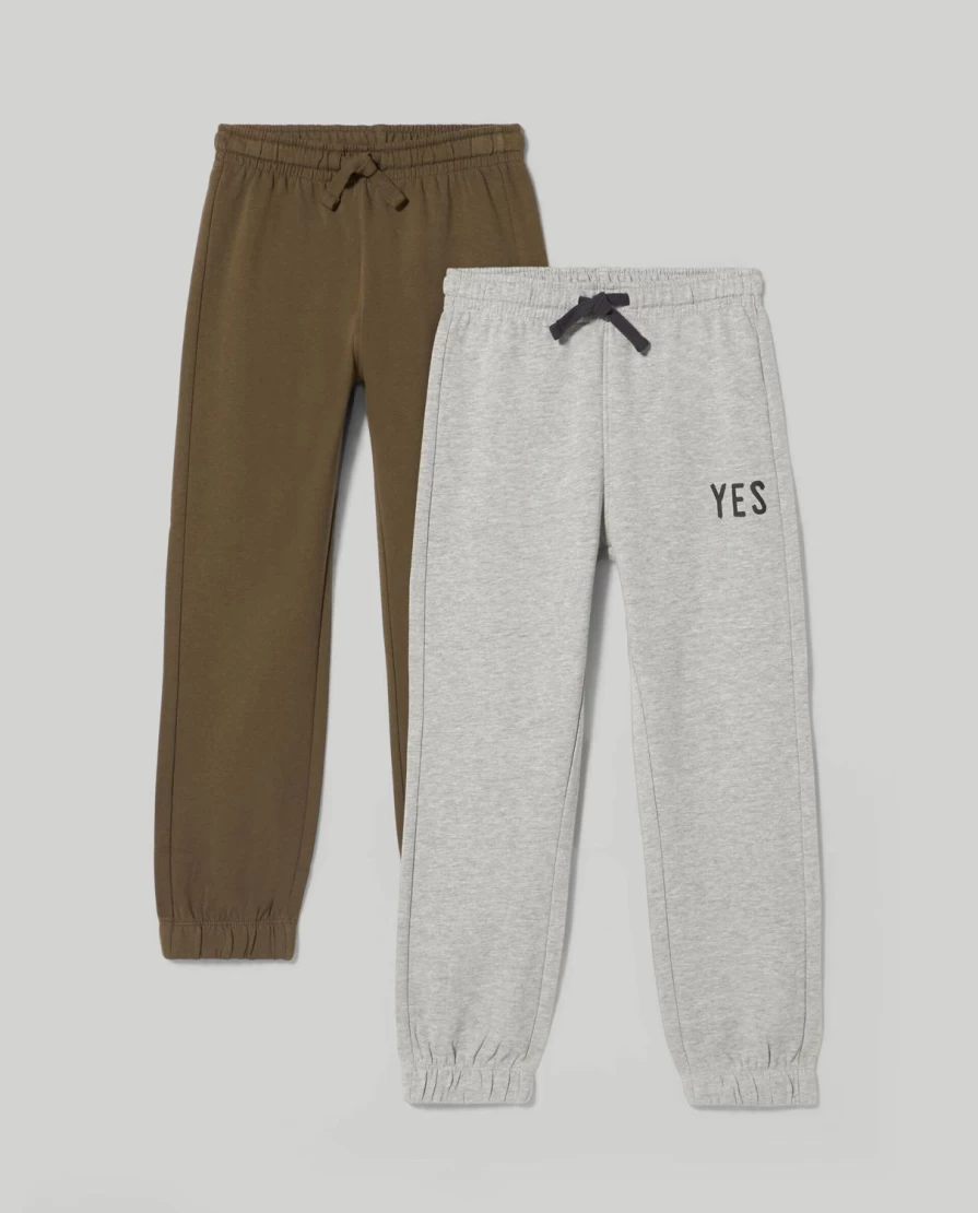 Blukids Youth Boys Cotton Sweatshirt & Joggers Set - Pack of 2 Comfy Outfits