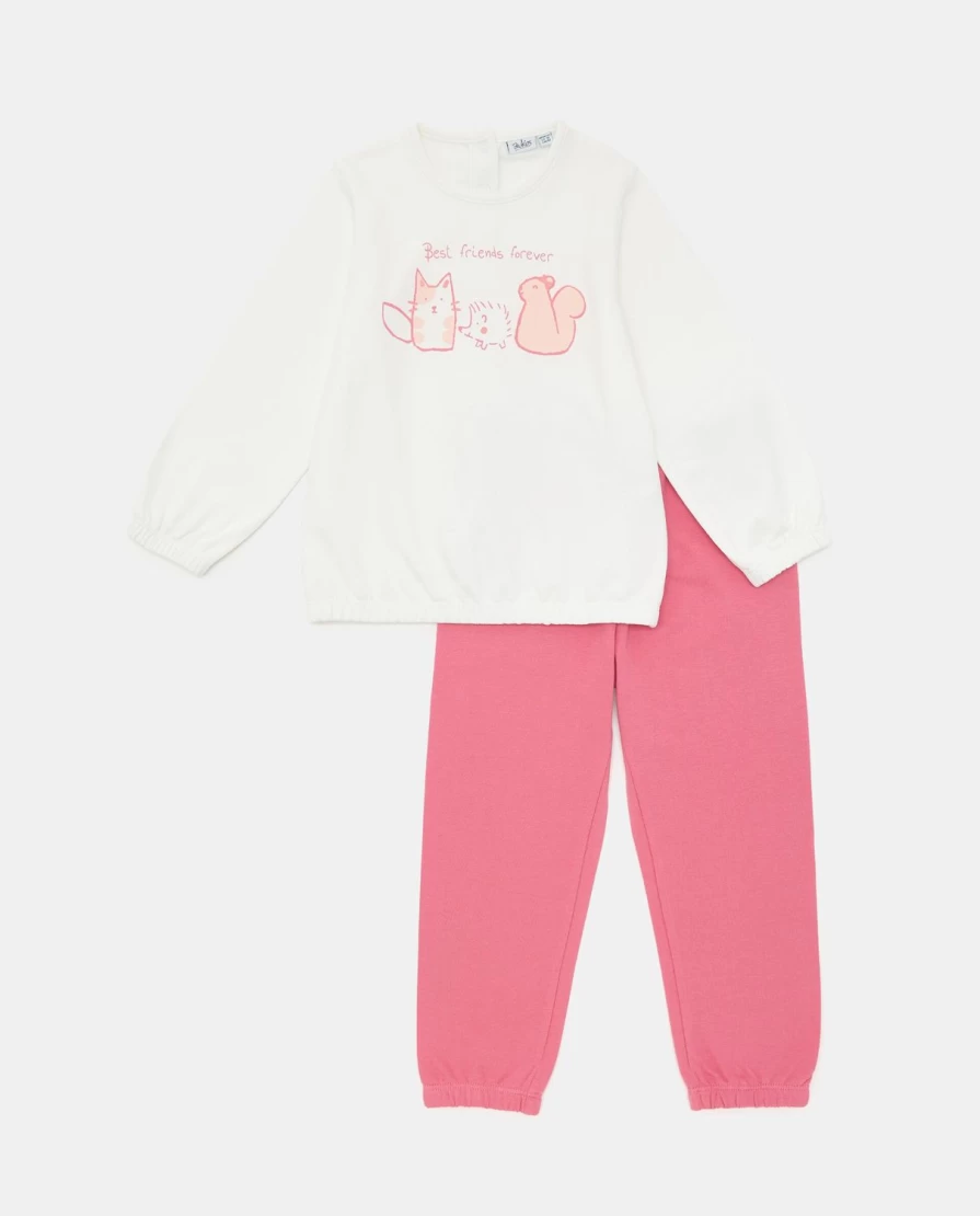 Blukids Newborn Baby Girls' Long Pajamas - 100% Pure Cotton Soft Sleepwear