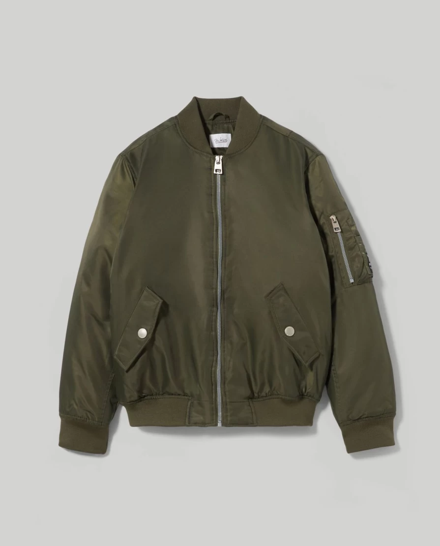Blukids Youth Boys' Bomber Jacket - Lightweight Stylish Outerwear for Teens
