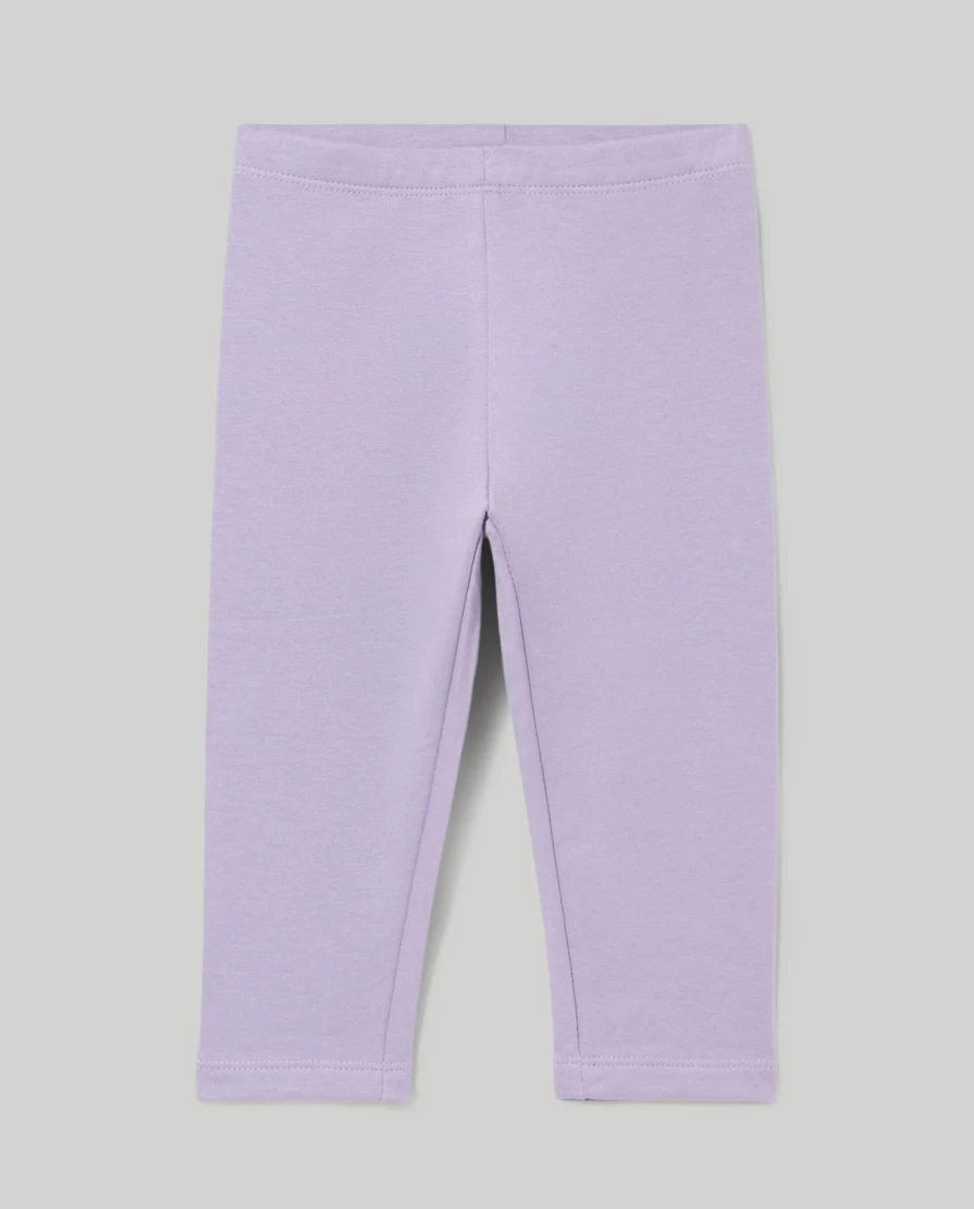 Blukids Newborn Baby Girl's Soft Stretch Cotton Fleece Leggings - Warm & Cozy Winter Pants
