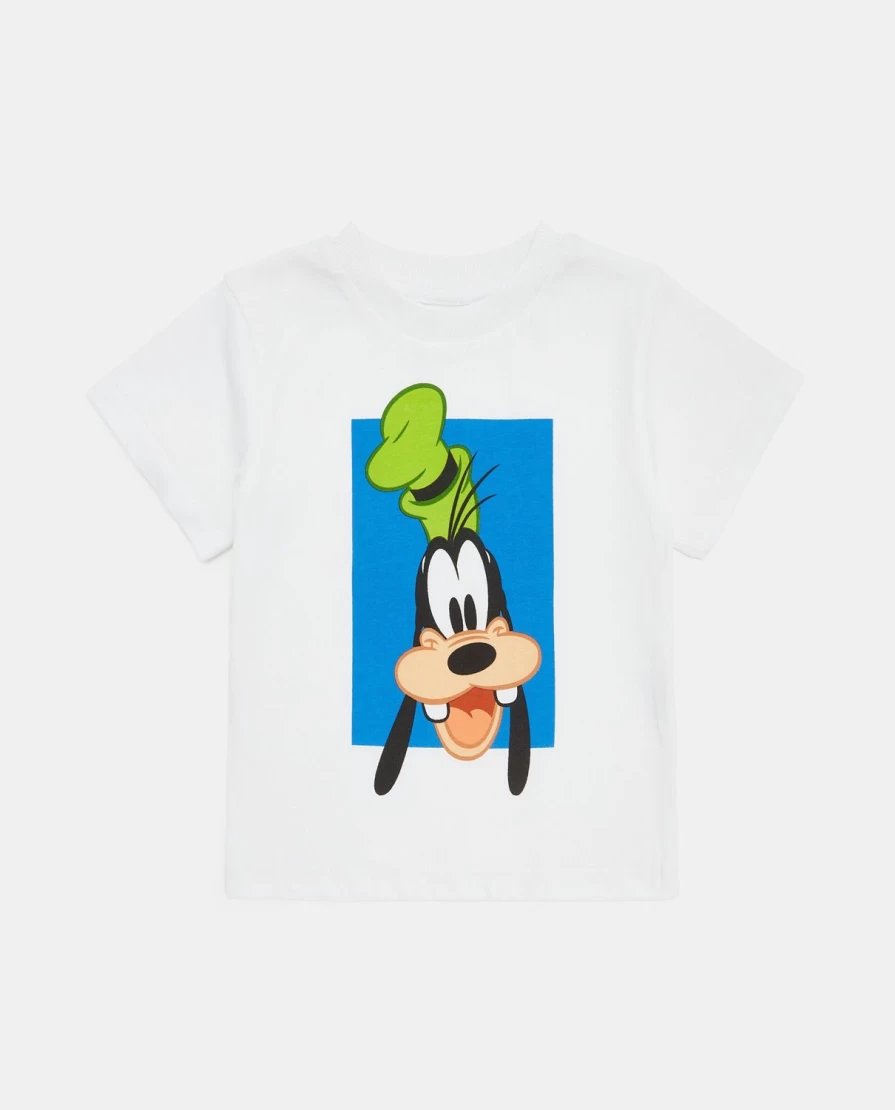 Blukids Newborn Goofy Print 100% Cotton T-Shirt for Babies