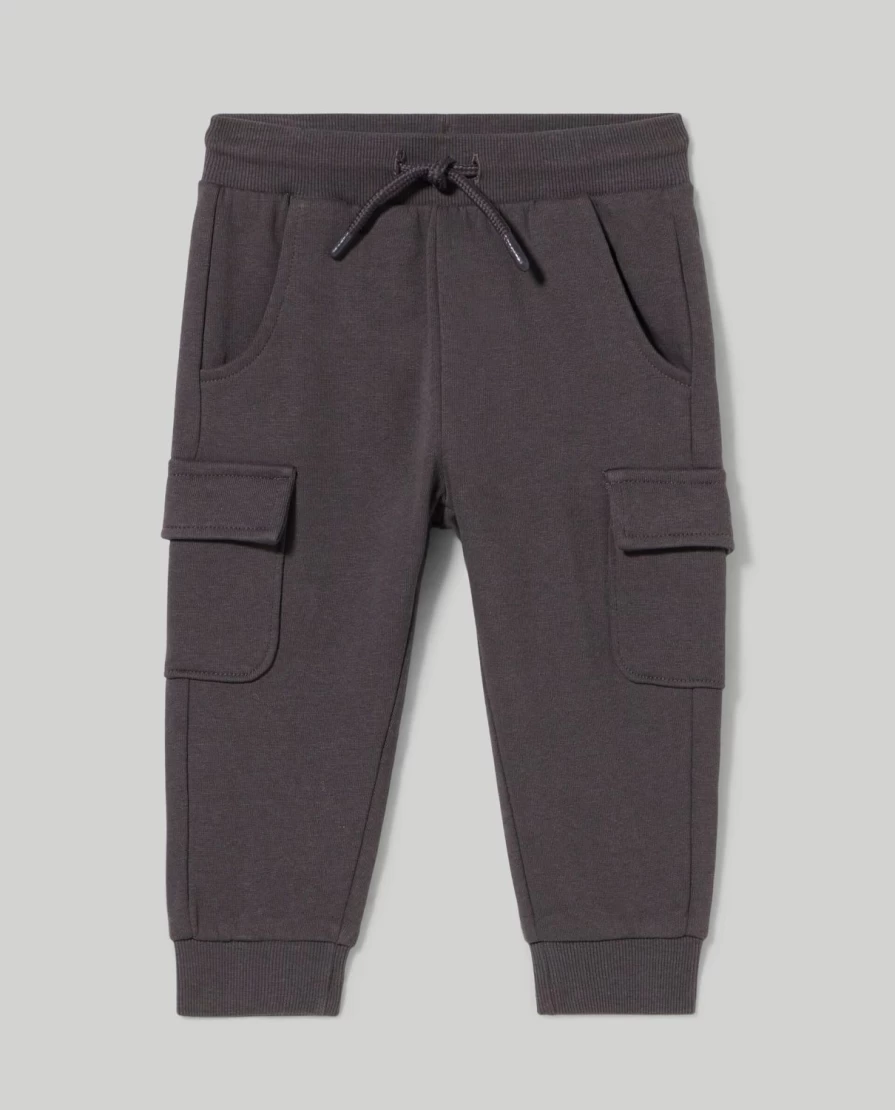 Blukids Pure Cotton Jogger Pants for Newborn Babies - Soft & Comfortable